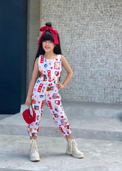 Macacão Louyse ( APENAS A GRADE ) BRU001