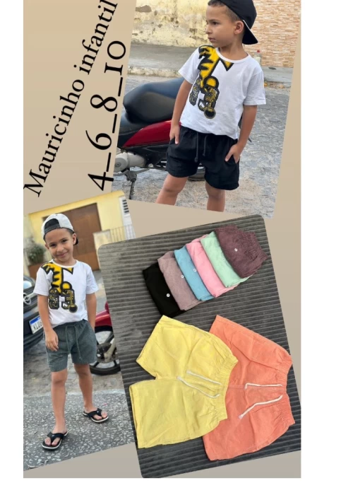 Short Linho Mauricinho