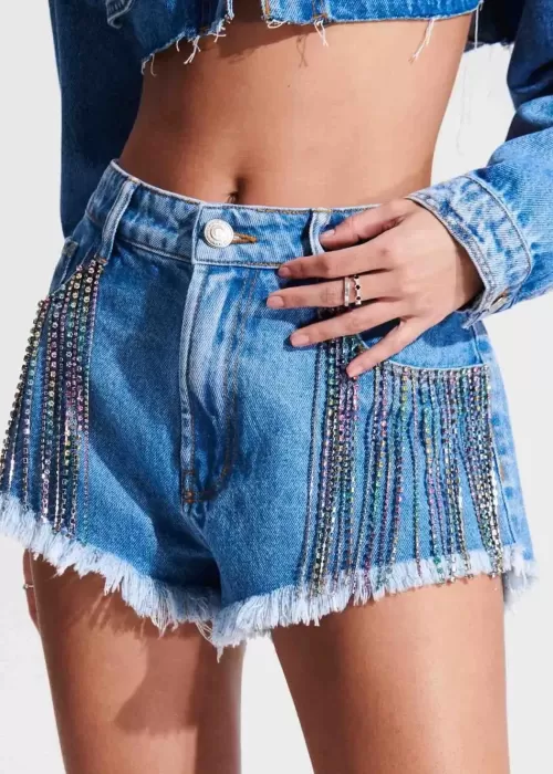 Short Jeans Comfort Loose High