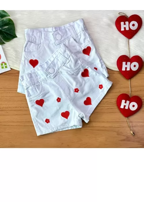 Short Branco LA001