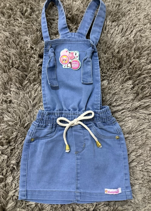 Jardineira Jeans Lizandra