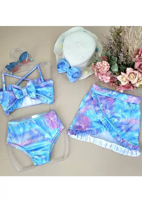 Trio com Saia Praia GA001