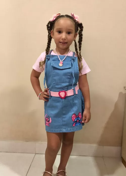 Jardineira Stitch PL001