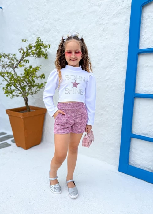 Conjunto Manga Longa Estrela