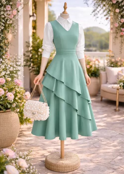 VESTIDO PÉROLA REF0111