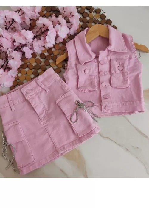 Conjunto Rosa MK001
