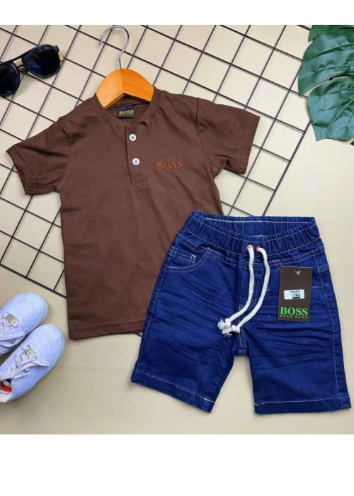 Conjunto Padre Short Elástico