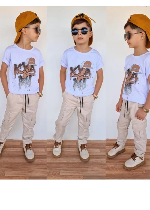 Calça Cargo Infantil Masculina ref012