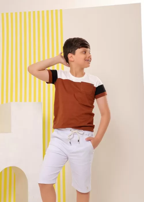 Camisa Collor Block HAM001