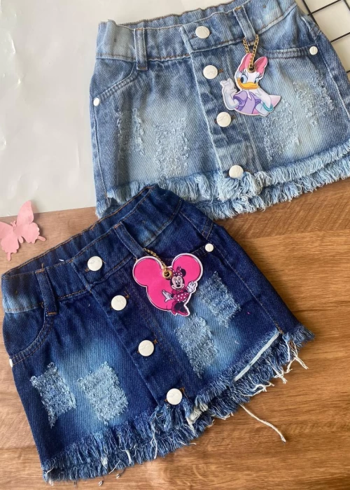 Saia Jeans Zezinha