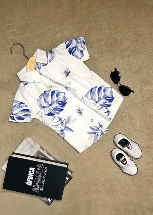 Camisa Social Floral HAM001