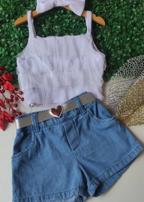 Conj. Blusa Frufru RW001