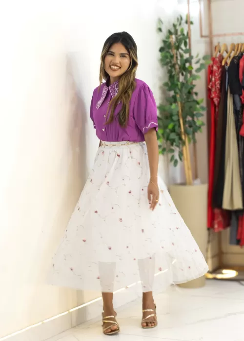 SAIA BORDADA REF0105