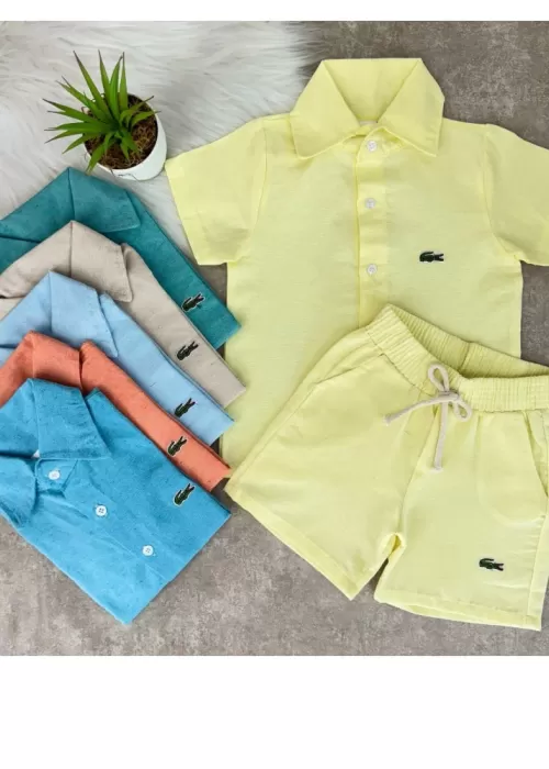 Conjunto Mauricinho Gola Polo