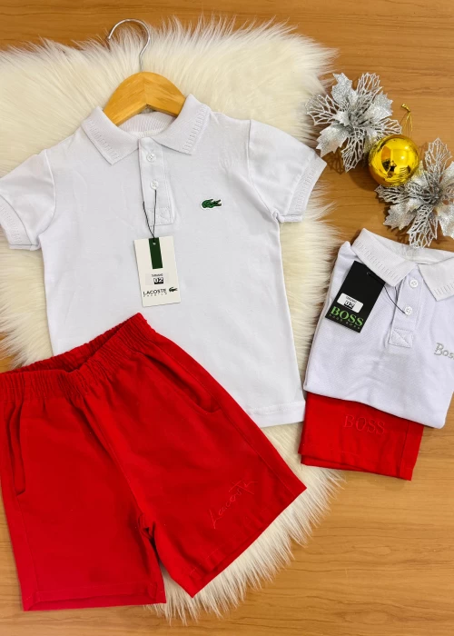 Conj. Polo Lacoste / Boss GA001