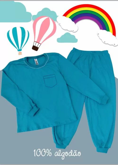 Pijama 100% Algodão Masculino