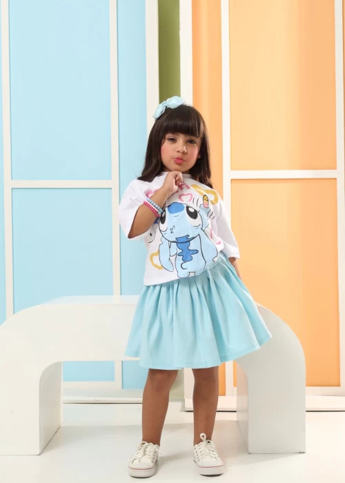 Conjunto Saia Stitch KT001
