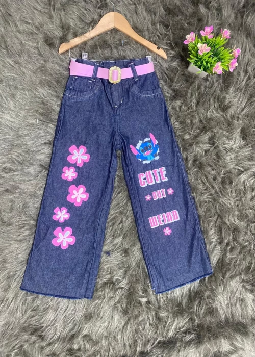 Calça Jeans Feminina Pintada