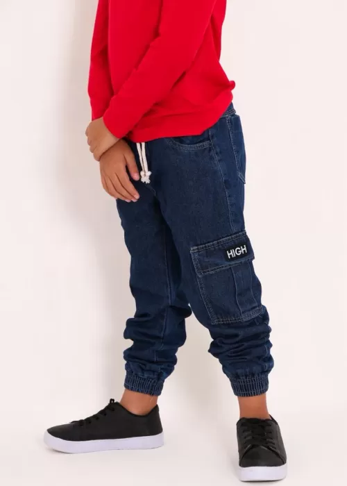 Calça Jogger Jeans PL001