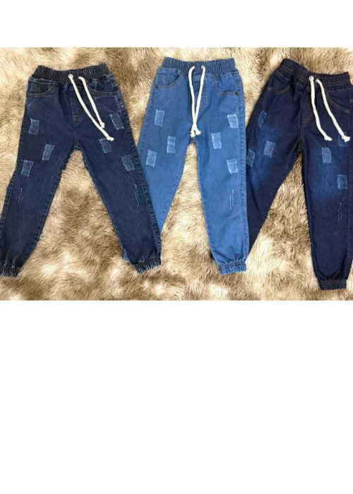 Calça Jogger Jeans Juvenil