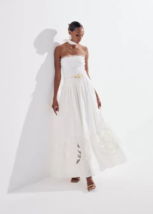 Vestido Longo Sem Mangas