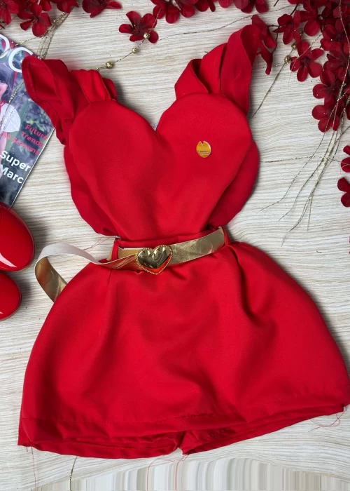 Jardineira Coração VIT001