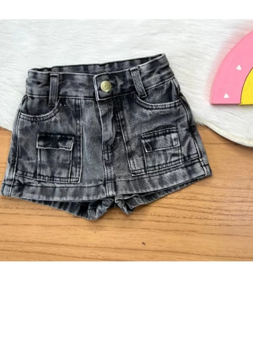 Short Saia Black LA001