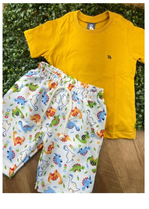 Conjunto Bermuda Estampada TK