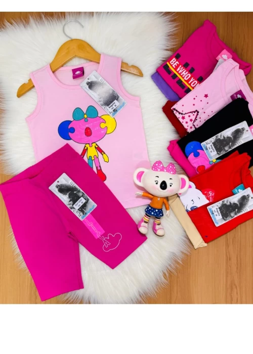 Conjunto Short Ciclista e Regata LR