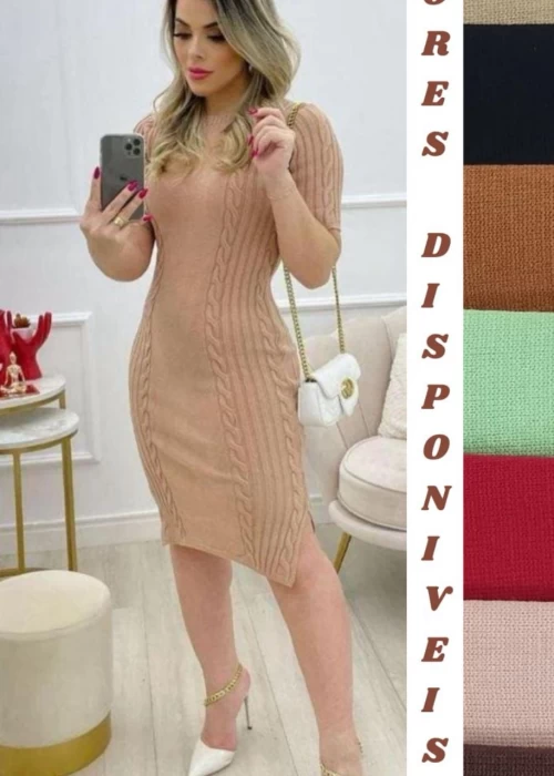 VESTIDO TRICO MODAL 2 REF090
