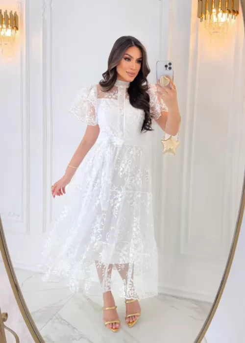 VESTIDO TURQUESA REF150