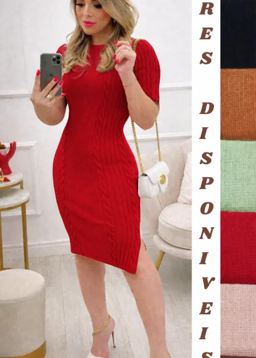 VESTIDO TRICO MODAL 2 REF090