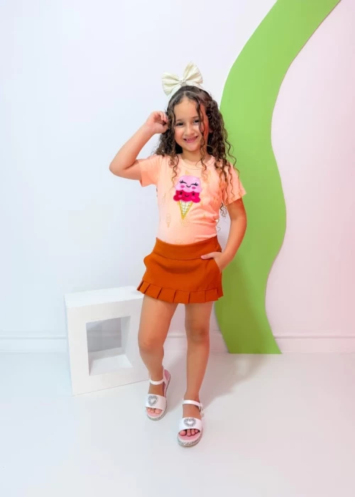 Short Saia Sorvete