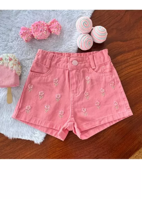 Short Rosa Bruna (apenas a grade)