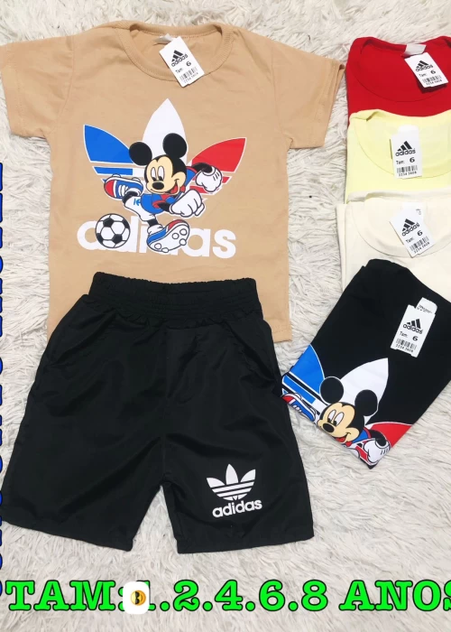 Conj. Tactel Mickey ELV001