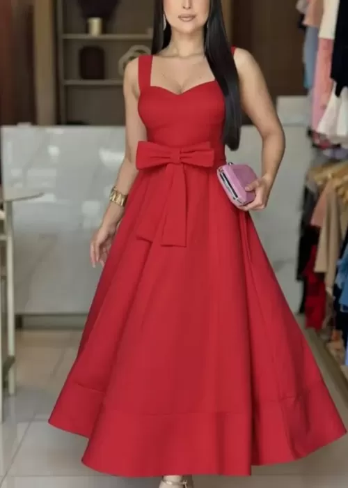 VESTIDO PRIN LAÇO REF0111