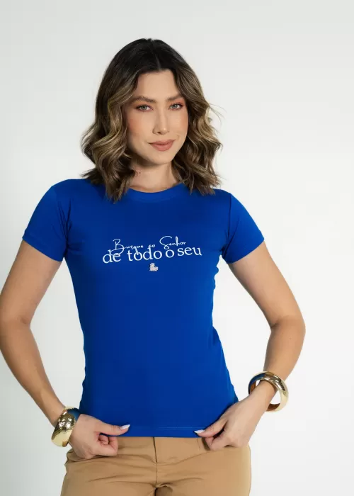 T-shirt bordada 00036