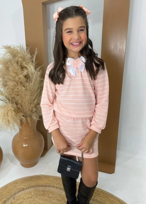 Conjunto Outono Inverno com Tiara