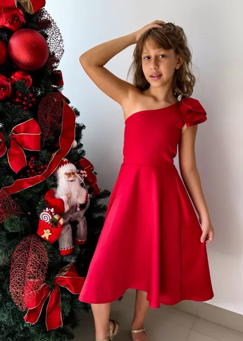 Vestido Acetinado JC001