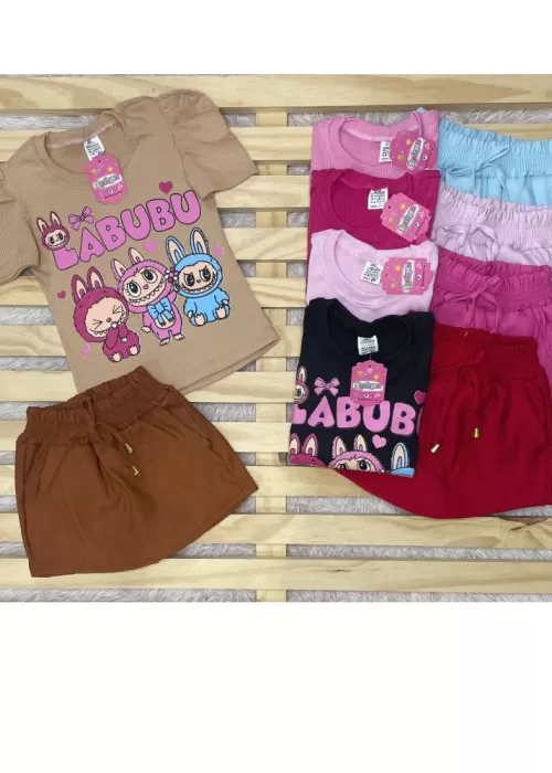 Conjunto Labubu ref89