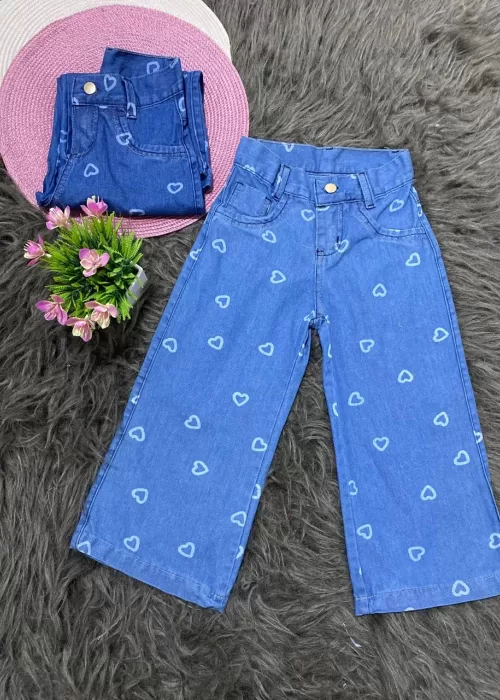 Wide Leg Estampada NJ001