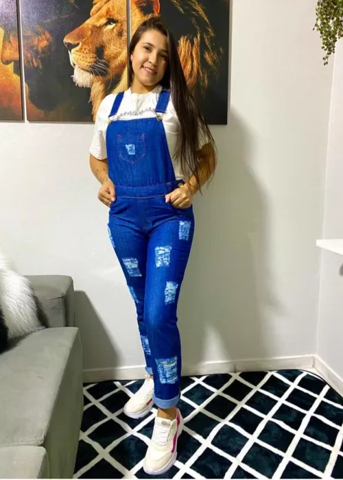 Macacão Juvenil Jeans DAY001