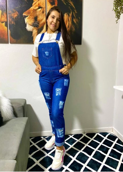 Macacão Juvenil Jeans DAY001