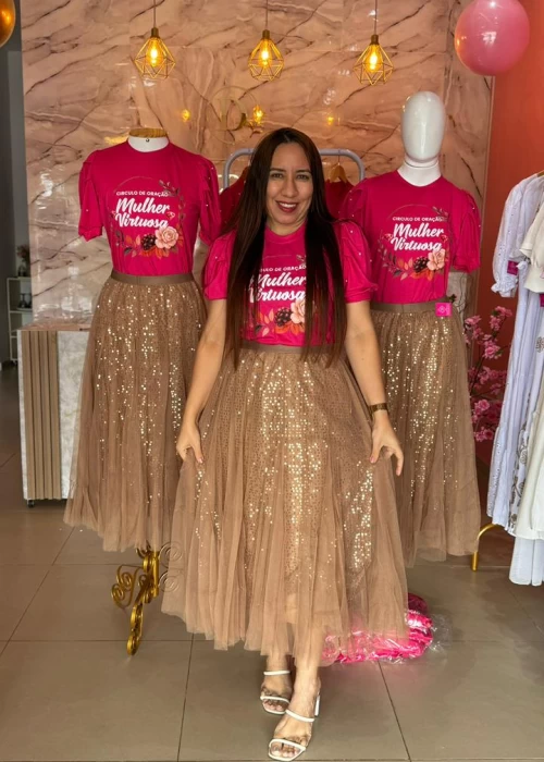 vestido de crepe de malha