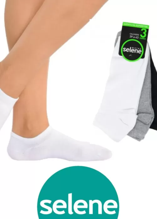 KIT C/ 03 MEIAS SELENE