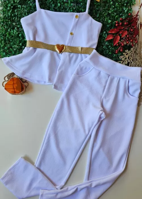Conj. Calça com Cinto RW001