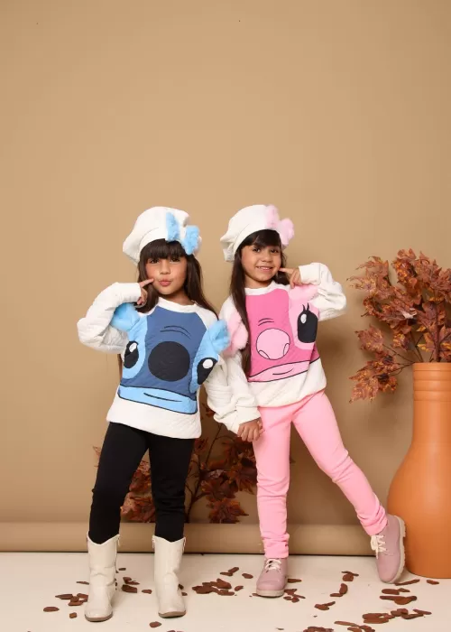 Moletom Metalassê Stitch