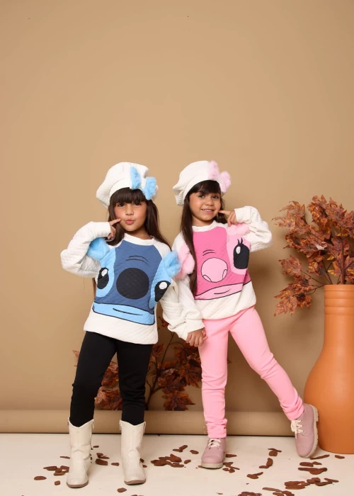 Moletom Metalassê Stitch