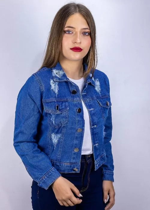 Jaqueta Juvenil Elástico