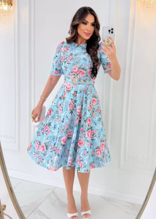 Vestido dorama ESTAMPADO 000102